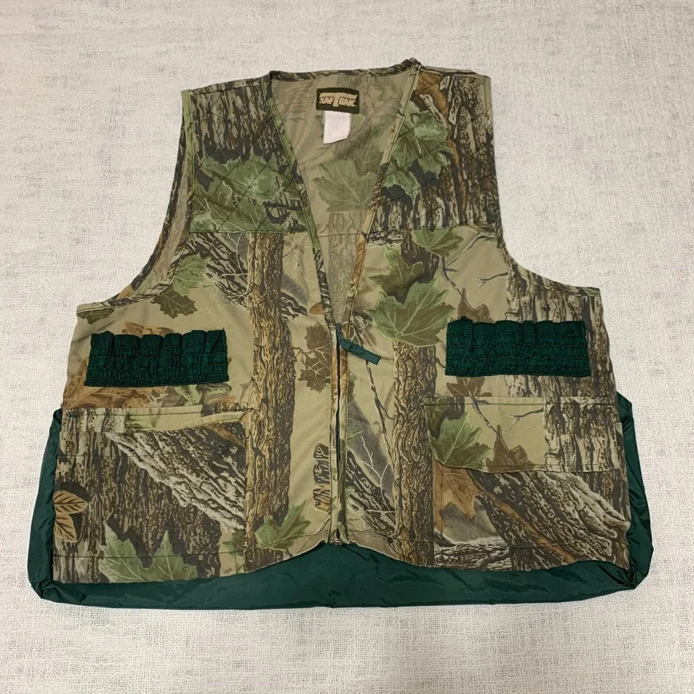 Saftbak Realtree Game Bag Vest Large Winter Camo Duck Bird Hunting
